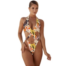 Custom-Print Hollow Out Swimwear & Beachwear for Summer