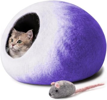 wool Cave wool cat bed kitten gift bed