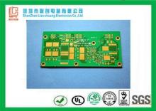 2.00mm  double side Aluminum PCB immersion gold TS16949 / S