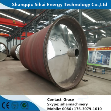 Q245R Steel Plate Waste Tire Recycling Reactor