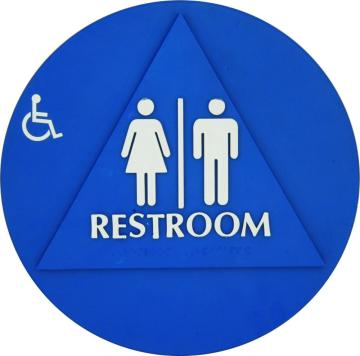 plastic sign board indicator board