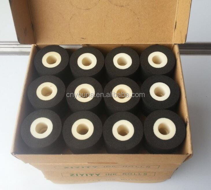Batch Code Printing Coding Machine Price Black Hot Ink Roller