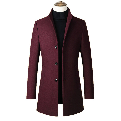 Customized Men's Wool Coat Jacket for Sale