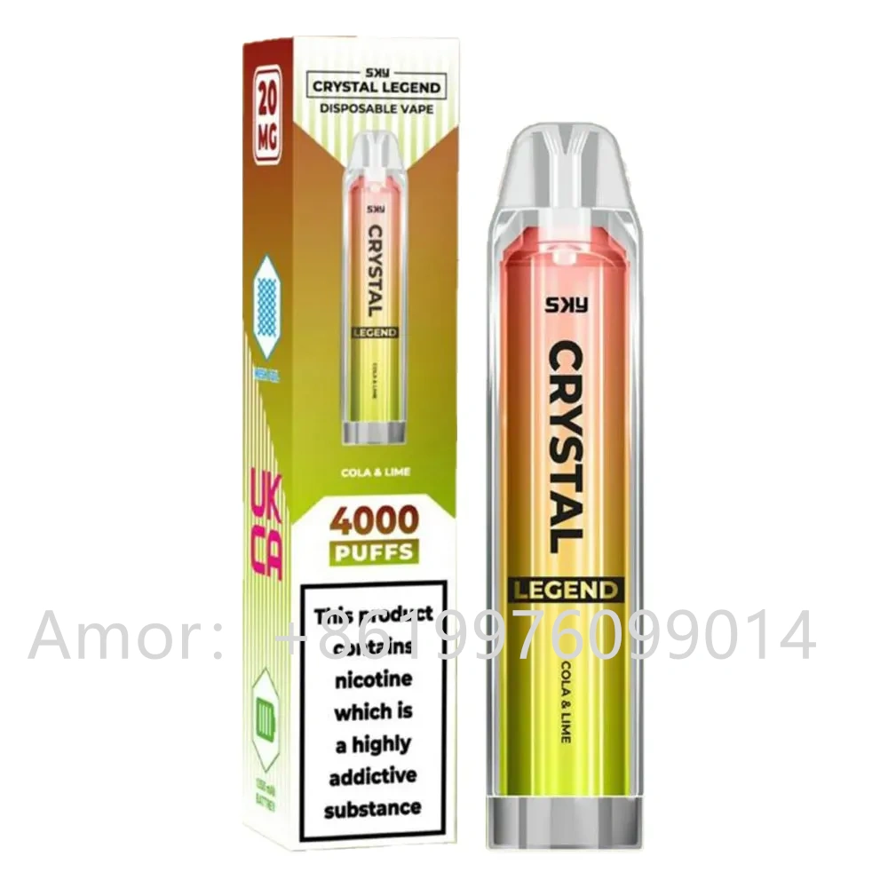 SKY Crystal Legend 4000 Disposable Vape pod China Manufacturers Suppliers  Factory Exporter