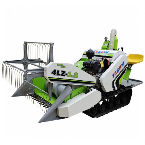 4LZ-1.2B Crawler type mini rice harvest machine