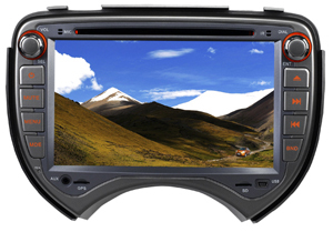 NISSAN MARCH 2din touch screen car  dvd gps entertainment system