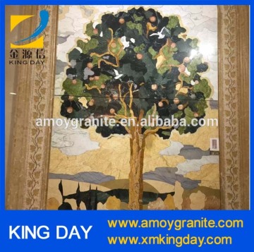 Ming green marble mosaic tile ( Factory Directly )