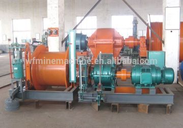 motor running lifting mine hoist winder JTK series