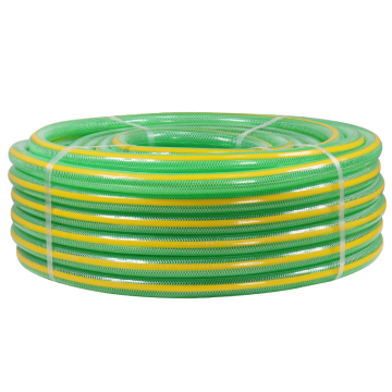 Green pvc braid reinforced hose