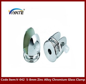 shower door glass clips zinc alloy glass clip shower glass clips