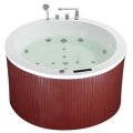 Small Massage Acrylic Round Bath Tub