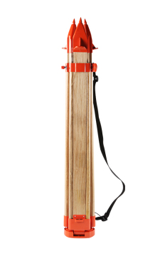 varnish wooden big tripod stand