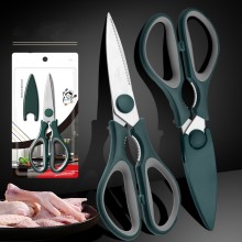 Wholesale Professional Kitchen Scissors: Heavy Duty Shears with Stainless Steel Blade for Multi-functional Use in the Kitchen