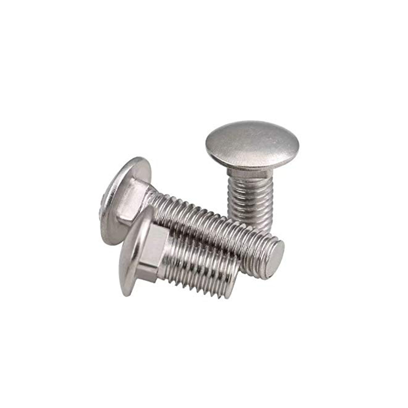 DIN603 Carriage Mushroom Head Square Neck Bolts Stainless Steel OEM Stock Support