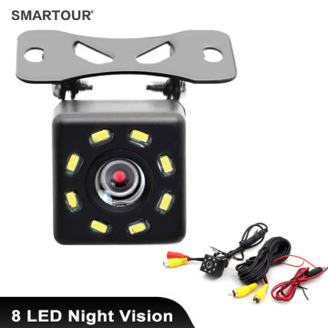 Smartour CMOS Rear View 8LED Waterproof Parking Assistance Camera