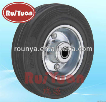 European type gray rubber standard industrial wheels