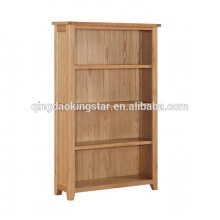 oak corner bookcase