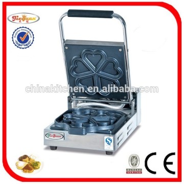 heart sharp waffle baker/snack equipment single head heart sharp waffle baker EG-5A