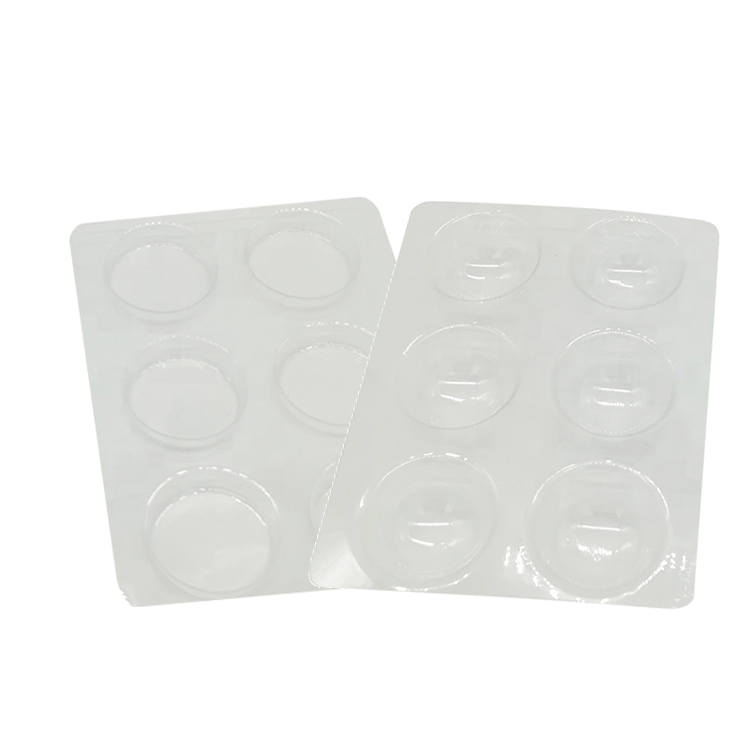 PET PP Custom Truffle Packing Chocolate Blister Tray