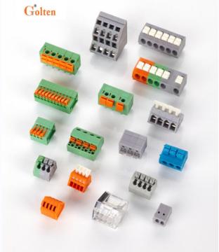 Screwless Terminal Blocks: 2.54mm to 7.62mm PCB Spring Terminal Blocks