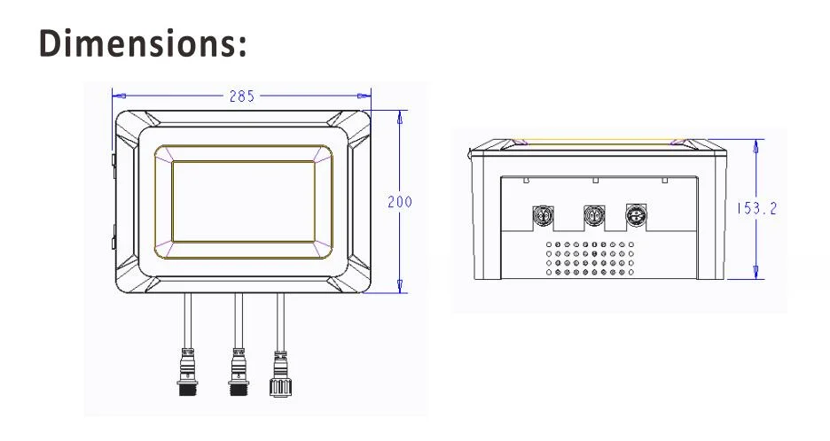 AC100-240V Szamb IP66 Waterproof Livestock Farm Intelligent Dimmer Light System