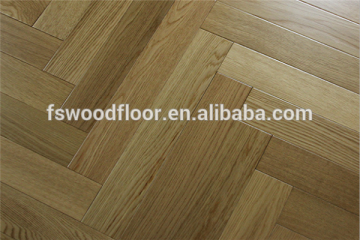 solid oak herringbone wooden flooring 450*70*18mm