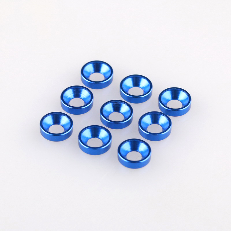 Aluminum Countersunk Washers Blue 2