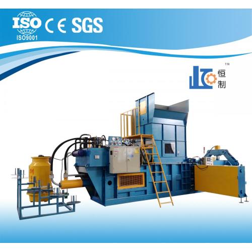 automatic hydraulic plastic bottle baling press machine