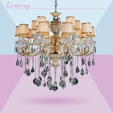 tea light chandelier