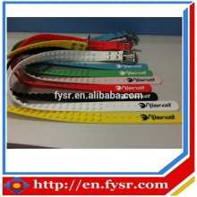 Fashion portable silicone golf belts for women