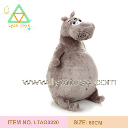 Plush Hippo Toy