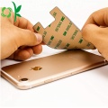Carteira de suporte de cartão de telefone de 3 M de silicone de alta qualidade