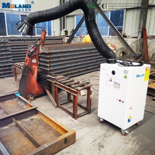 Rotor Blowback Industrial Welding Staubsammler Einzelarm