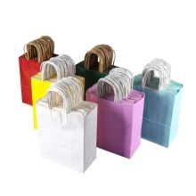 Custom Printed Coloured Paper Bags for Retail Stores