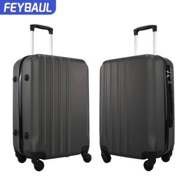 newest travel abs luggage double wheel suitcases