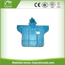 Hooded Cartoon Funny Kid Rain Poncho