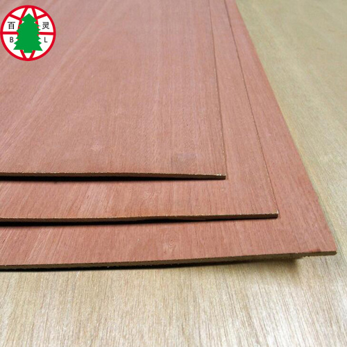 ไม้อัดไม้อัด sapele 3.2mm 12mm 15mm 18mm