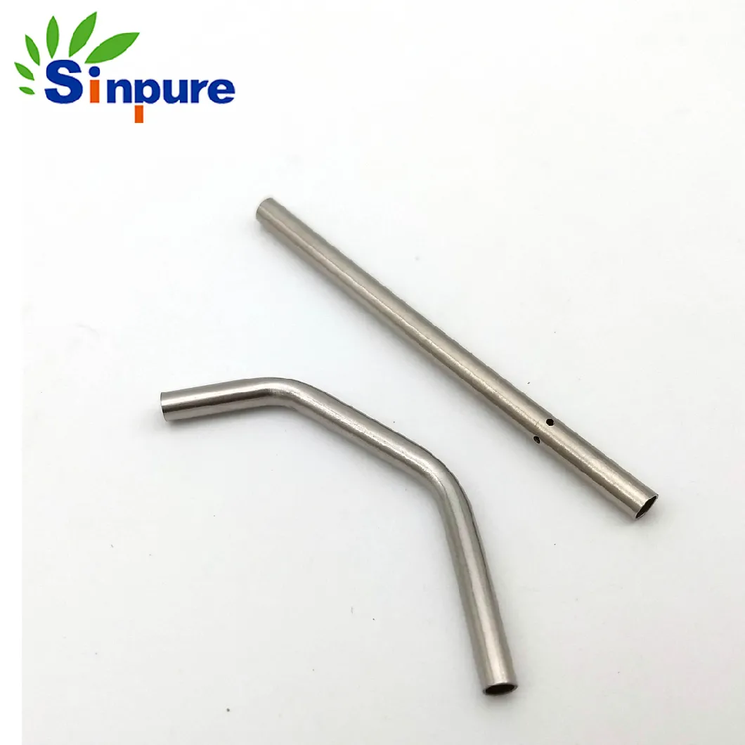 China Sinpure Customized Stainless Steel Flaring Tube with Swaging End