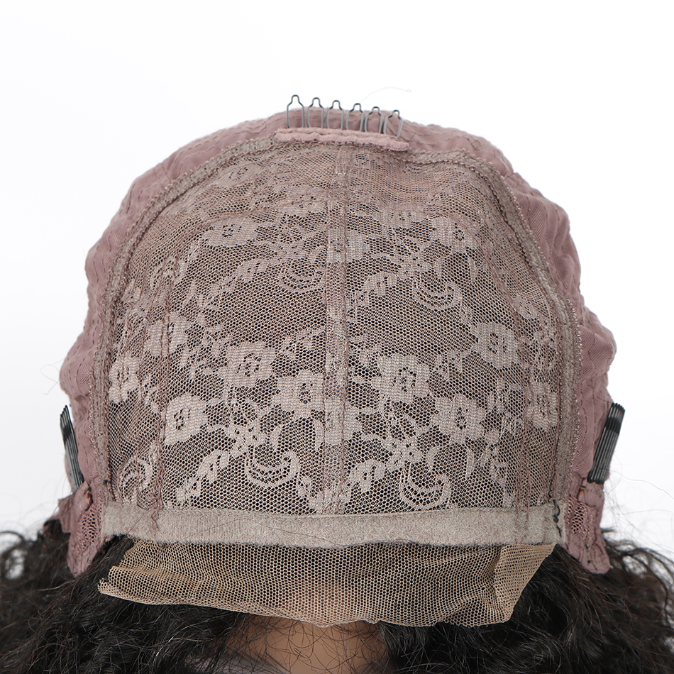Unprocessed Brazilian Human Hair HD Full Lace Curly Wig Vendors,Water Wave Cuticle Aligned 100% Virgin Hair Wigs For Black Women