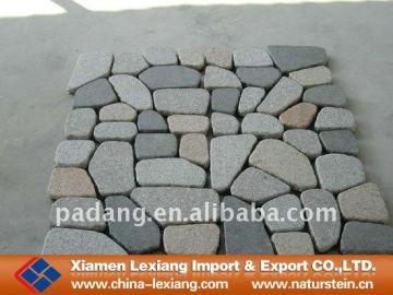 Irregular tumbled paving