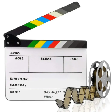 Colorful Acrylic Movie Clapper Board Wholesale