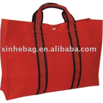 Extend to bottom handle Non woven travel bag