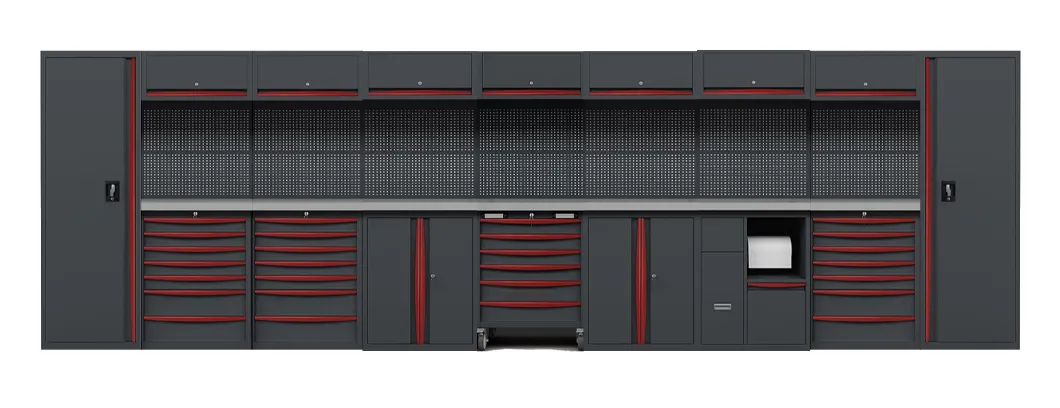 Free Combination Heavy Duty Garage Storage Workshop Tool Cabinet Workbench