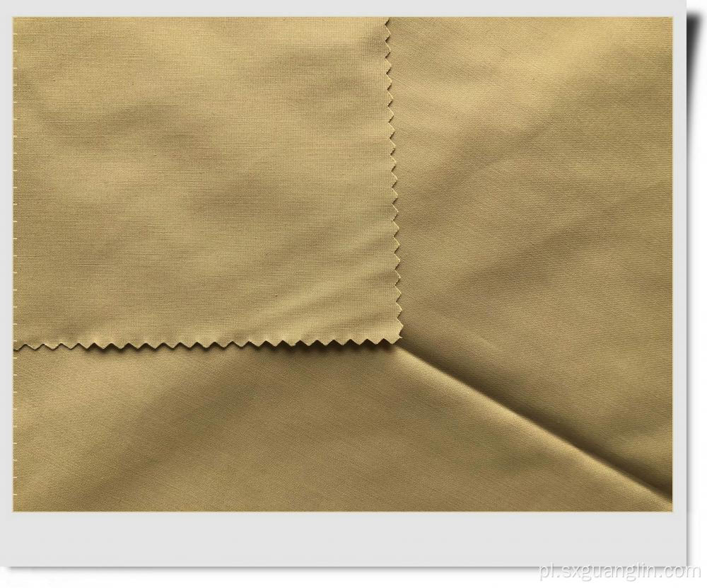 Bawełniana tkanina poliestrowa Zwykła tkanina T400 na odzież
