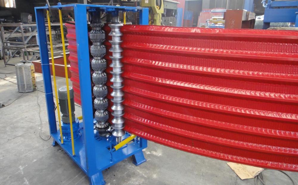 Galvanized Steel Sheet Bending Arc Roll Forming Machine