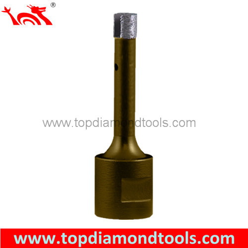 Diamond Core Drill Bits with Turbo Segment for Dry Drilling Granite or Hard Stone