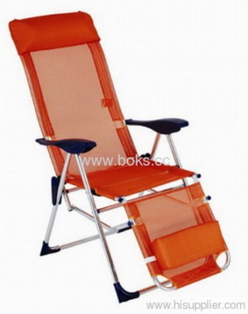 Aluminum Leisure Chair With High Back 