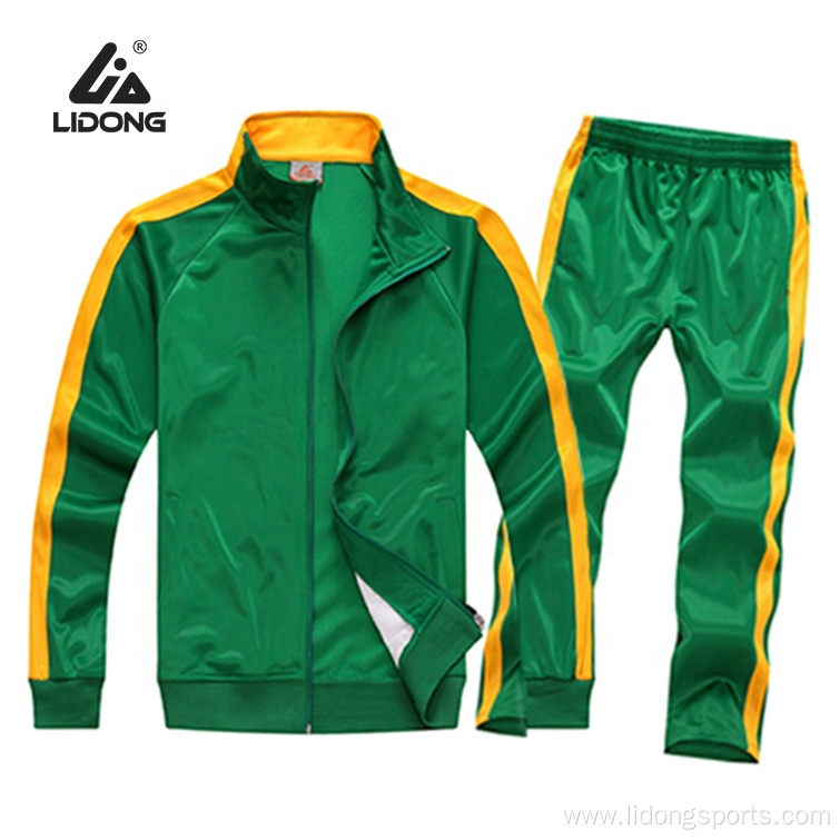 Hot Selling Polyester Training&jogging Suit Custom Tracksuit
