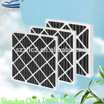 Activated carbon air filters prefilter for HVAC