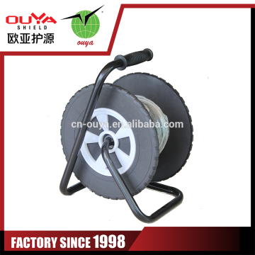 flat wire power cable retractable cable reel